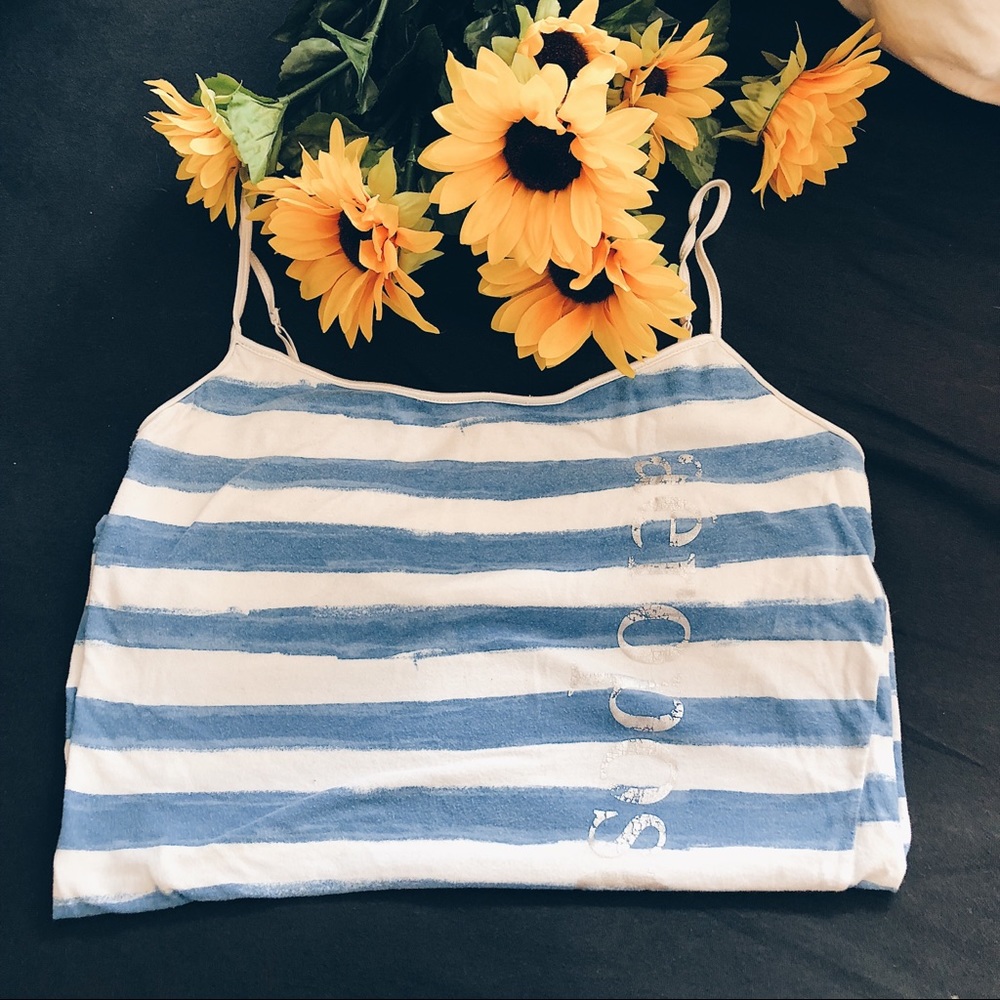 🥥 striped aero tank 🌊